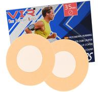 VERY IMPORTANT RUNNER - Protection Téton Running Homme 35mm Jetable - Cache Téton Homme Sport - Protège Mamelon Running pour La Course - Adhésif Résistant Et Cœur Doux (40 Paires)