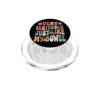 Very Irritable Just Like My Bowel PopSockets PopGrip pour MagSafe