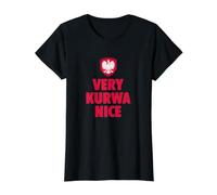 Very Kurwa Nice Poland Polska Polskie T-Shirt Graphique avec Valeur