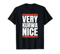 Very Kurwa Nice Polska Polskie Polen Funny T-Shirt