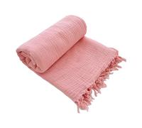 Very Soft Infant Cover Solid Color Design Gentle on Skin Simple Maintenance Soft Receiving Blanket for Boys Girls Nursery Blanket for Newborns