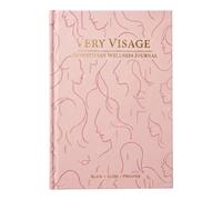 Very Visage Journal de bien-être esthéticienne avec suivi client, instructions quotidiennes et affirmations - Planificateur d'auto-soins de 6 mois avec réinitialisation nerveuse pour les