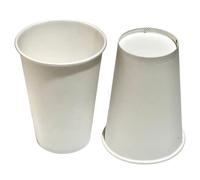 Very Wood Compagny 1000 Gobelets carton 33 cl, tasses jetables 12 oz pour boissons chaudes et froides, ecologic e biodégradables excellent pour café long et cappuccino