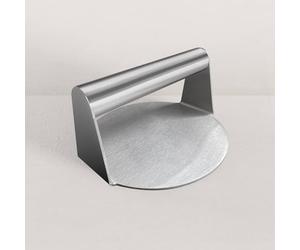 Verycook Presse pour Smash Burger en INOX Idéal pour réaliser des Smash Burger à la plancha Presse épaisse avec poignée INOX pour Une Bonne Prise en Main Large Surface Plate (Ø14cm) pour Bien