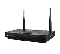 VeryFocal NVR 10CH 4K avec routeur WiFi 6 intégré - Compression H.265, fonctionne avec/sans Internet, DVR autonome pour caméras de sécurité à domicile