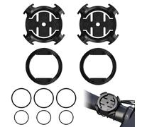 Vesaneae 2 pièces Support de Vélo Avant pour Garmin GPS,Vélo chronomètre Montage,Vélo Compteur de Vitesse Support,Compteur de Vélo Compatible avec Garmin Edge 200/500/510/520/800/810/1000