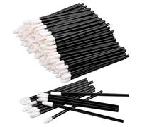 Vesaneae 200 Pièces Pinceaux à Lèvres Jetables, Pinceau pour Rouge à Lèvres, Brosses à Lèvres Jetables, Applicateurs de Brillant à Lèvres, Microfibre Lèvres Brosses, Outil de Maquillage Beauté Kits