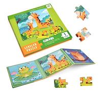 Vesaneae Puzzles Enfants, Puzzle Animaux Enfant, Jouet Puzzles pour Enfant, Jouet Éducatif Enfant, Puzzle Magnétique pour Enfants pour Garçons et Filles à Partir de 3 4 5 Ans Cadeau d'anniversaire