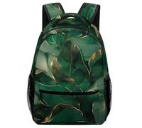 VesFy Sac À Dos Artistique Feuilles Pour Enfant Cartable Plants Sacs D'école Sac Ecole Sac De Livre Pour Ado Enfant One Size