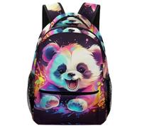VesFy Sac A Dos Baby Panda Colourful Art Cartables Enfants Animal Sacs D'école Sac Ecole Sac Scolaire Pour Garçons Filles Adolescents One Size