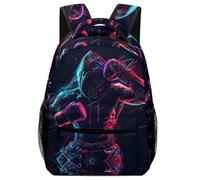 VesFy Sac A Dos Boxeur Cartable Sport Sac D'école Sac Ecole Sac De Livre Pour Garçons Filles One Size