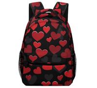 VesFy Sac À Dos Cœur Pattern Pour Enfant Cartable Amour Sac D'ecole Sac Ecole Sac Scolaire Scolaire Maternelle Cartable Fille Primaire Garçons One Size