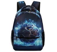 VesFy Sac A Dos football Pour Enfant Cartable Sport Sacs D'école Sac De Voyage Sac De Livre Scolaire Maternelle Cartable Fille Primaire Garçons One Size