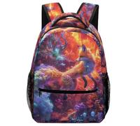 VesFy Sac À Dos Garçons renard cool Cartable Animauxs Sacs D'école Sac Ecole Sac De Livre Pour Garçons Et Filles One Size