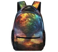 VesFy Sac À Dos GarçOns Tornade Pour Enfant Cartable Climat éTrange Sacs D'éCole Sac De Voyage Sac Scolaire Filles GarçOns One Size