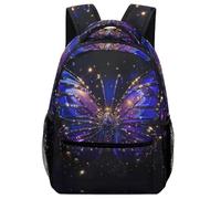 VesFy Sac À Dos Papillon coloré Pour Enfant Cartable Animaux Sacs D'école Sac Ecole Sac De Livre Pour Ado Enfant One Size