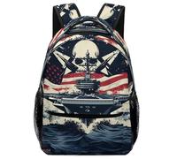 VesFy Sac A Dos Pour Garçon Avion Carrier Cartables Enfants Machine de guerre Sacs D'école Sac Ecole Sac De Livre Pour Garcon Filles One Size