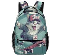VesFy Sac A Dos Pour Garçon chat mignon Pour Enfant Cartable Animaux Pet Sac D'ecole Sac Ecole Sac De Livre Scolaire Maternelle Cartable Fille Primaire Garçons One Size