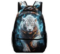 VesFy Sac A Dos Pour Garçon tigre artistique Pour Enfant Cartable Animaux Sac D'ecole Sac Ecole Sac Scolaire Pour Des Garçons Filles Enfants One Size