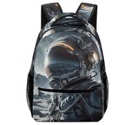 VesFy Sacs À Dos Astronautee cool Cartables Enfants Planète spatiale Sacs D'école Sac Ecole Sac De Livre Pour Garcon Filles One Size