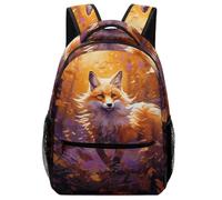 VesFy Sacs À Dos beau renard Pour Enfant Cartable Animaux Sac D'école Sac Ecole Sac Scolaire Pour Des Garçons Filles Enfants One Size