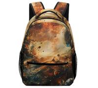 VesFy Sacs À Dos Univers coloré Pour Enfant Cartable ciel étoilé Sac D'école Sac Ecole Sac Scolaire Pour Des Garçons Filles Enfants One Size