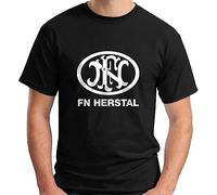 VesFy T-Shirt Graphic Printed Shirt Short-Sleeve Tee Homme L Noir