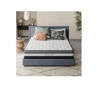 Vesgantti Matelas 120x200cm, 30cm Epaisseur, Matelas à Ressorts Ensachés Indépendant, Multicouches Extra Confort 7 Zones, Ferme Moyenne,