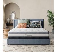Vesgantti Matelas 140x200cm, 30cm Épaisseur, Matelas à Ressorts Ensachés Indépendant, Multicouches Extra Confort 7 Zones, Ferme Moyenne, Orthopédique, Oeko-Tex (H3, Box-Top Nova Luxe)