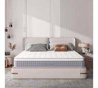 Vesgantti Matelas 140x200cm, Épaisseur 25cm, Matelas à Ressorts Ensachés en Mousse Mémoire de Forme, 7 Zones de Confort, Ferme Moyenne, Orthopédique, Oeko-Tex (H3, Box-Top Nova Fashion)