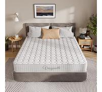 Vesgantti Matelas 80x190cm, 24cm Épaisseur, Matelas à Ressorts ensachés Indépendant, Confort 7 Zones de dureté H3, Soutien Parfait, Respirant, Oeko-tex (Blanc, Tight Top)