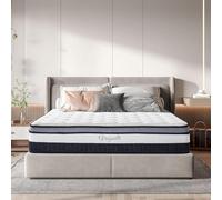 Vesgantti Matelas 80x200cm, 26cm Épaisseur, Matelas à Ressorts Ensachés Indépendant, Multicouches Extra Confort 7 Zones, Ferme Moyenne, Orthopédique, Oeko-Tex (H3, Box-Top Nova Luxe)