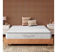Vesgantti Tight Top Matelas 140x190cm| Épaisseur 24cm| Nova Rêve Matelas de Lit d'Adulte et d'enfant| Ressorts ensachés+Mousse Mémoire de Forme|Matelas roulé et compressé | Oeko-TEX