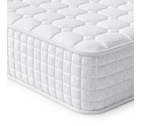 Vesgantti Matelas orthopédique à Ressorts ensachés - Dureté H3-100 x 200 cm - Fermeté Moyenne - 7 Zones - Matelas orthopédique à Ressorts ensachés - Certifié Öko-Tex - en Mousse Froide (Blanc, Haut
