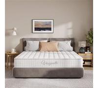 Vesgantti Tight Top Matelas 140x200cm,Épaisseur 20cm,Original Matelas,Technologie Hybrid,Ressorts Ensachés Indépendant en Mousse à Mémoire de Forme,Multicouches Extra Confort 7 Zones,Oeko-tex