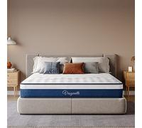 Vesgantti Tight Top Vague Matelas 140x200cm, Épaisseur 26cm, 7 Zones Premium,Mousse A Mémoire Technologie Multi-Densité et Ressorts ensachés, Ergonomique Hypoallergénique