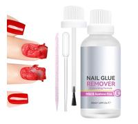 Vesidoloy Dissolvant pour Faux Ongles,Flacon de 50ml Doux Instantané Polyvalent - Enlève-Colle pour Ongles à Coller | Pour Voyage Fêtes École Petite Amie Épouse Amie Sœur