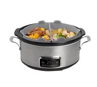 Vesidoloy Doublure En Silicone Pour Mijoteuse | 1 Paire Pour Ustensiles De Cuisson 5.7-7.6 L,Diviseur Réutilisable En Silicone Pour Cuiseur Lent - Pour Viande Soupe Poulet Poisson Crevette Pomme De