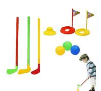 Vesidoloy Ensemble de Golf pour | Kit de Jouets de Golf pour garçons - Ensemble de Jouets d'interaction Parent-Enfant pour Tout-Petits, pour pelouse, Jardin, Cour, arrière-Cour