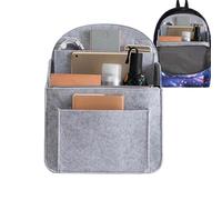 Vesidoloy Insertion d'Organisateur pour Sac à Dos en Felt - Insert Sac À Dos Voyage Grande Capacité,Séparateur Grand Format Pour Randonnée Avec Multi-Poches Pour Livres Parapluies Accessoires