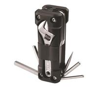 Vesidoloy Kit d'outils de réparation, outil multifonction pour moto, Outil combiné de de sécurité, Ensemble d'accessoires d'outils de cyclisme pliables, tournevis de moto robuste pour
