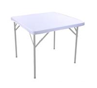 Vesidoloy Nappe De Table Carrée - Housse de Table pour Fête,Nappe Élastiquée Carrée 86x86 cm pour Salle à Manger, Pique-Nique, Cuisine, Fêtes, Mariages, Extérieur, Cocktail, Salon