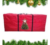 Vesidoloy Sac De Rangement Pour Sapin De Noël,Conteneur Résistant Et Imperméable,Sac Organisateur Pour Arbre Artificiel Des Fêtes | Pour Sous Le Lit Chambre Grenier Sous-sol Guirlande Ornement