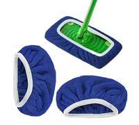 Vesidoloy Serpillères en Fibre | Serpillères en Fibre Lavables et Réutilisables | 3 Pièces Accessoires De Nettoyage pour Maison Cuisine Salle De Séjour Balcon Chambre