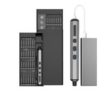 Vesidoloy Tournevis électrique de précision - 68 en 1 outil de réparation rechargeable sans fil - Set tournevis pour électronique | pour montres,lunettes,smartphones,sonnettes,caméras,PC,maintenance