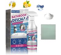 Veslaaer Luminra Spray Moussant Détartrant pour Salle de Bain - Nettoyant Multi-Surfaces pour Taches Incrustées - Mousse Active Anti-Calcaire pour Sanitaires et Carrelage (16)