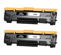 Veson 142A W1420A Lot de 2 cartouches de toner avec puce compatibles avec HP 142A W1420A 142X W1420X pour HP Laserjet MFP M140w Toner M110w M110 MFP M140 MFP M139w M139 142X W1420X (2 noirs)