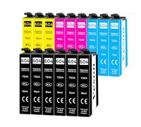 Veson 604 XL Cartouches d'encre Compatible pour Epson 604XL Encre pour Epson Expression Home XP-4205 XP-4200 XP-3205 XP-3200 XP-2200 XP-2205, Workforce WF-2950 WF-2935 WF-2930 WF-2910, Paquet de 15