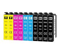 Veson Remplacement pour 405XL Cartouches d'encre, Compatibles avec Epson Workforce Pro WF-3820 WF-3825 WF-4820 WF-4825 WF-4830, Workforce WF-7830 WF-7835 WF-7840 WF-7310,10 Paquets