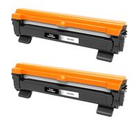 Veson Toner TN1050 compatible avec Brother TN-1050 TN1050 pour Brother MFC-1910W DCP-1612W DCP-1610W DCP-1510 MFC-1810 HL-1110 HL-1210W DCP-1512 HL-1212W HL-1112 (2 noirs)